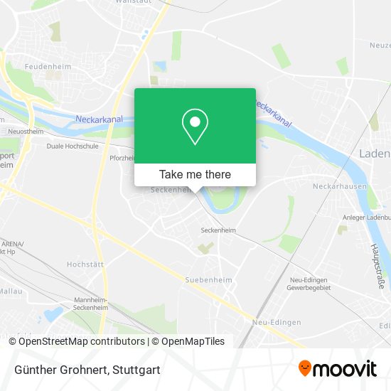 Günther Grohnert map