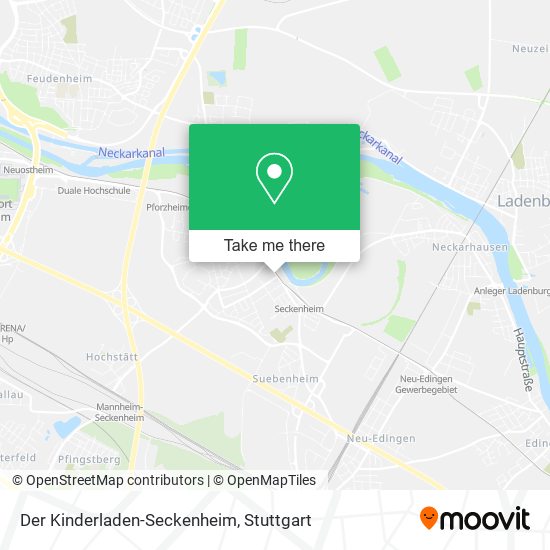 Der Kinderladen-Seckenheim map