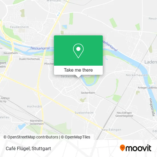 Карта Café Flügel