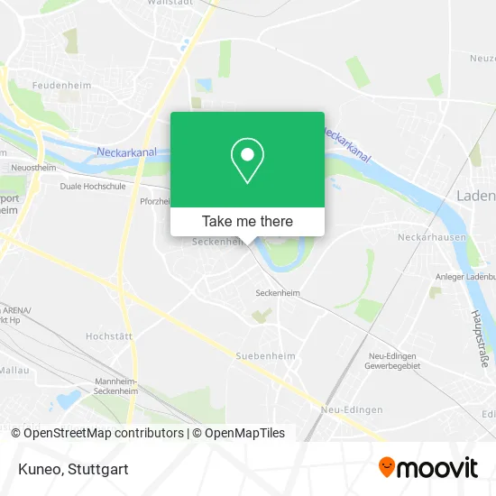 Карта Kuneo