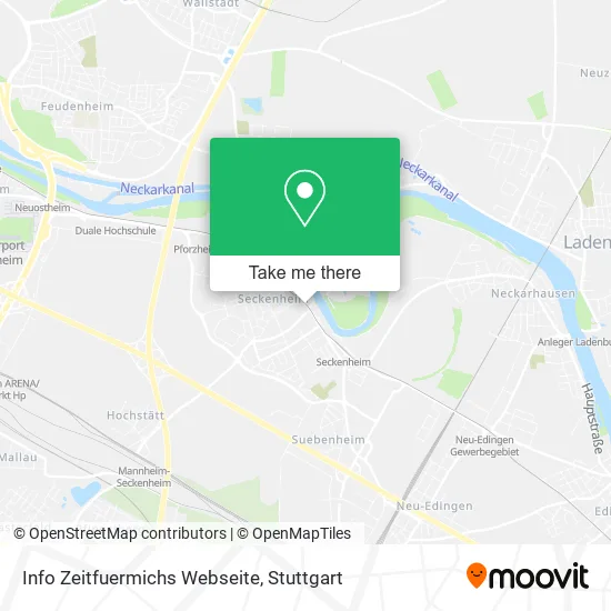 Карта Info Zeitfuermichs Webseite