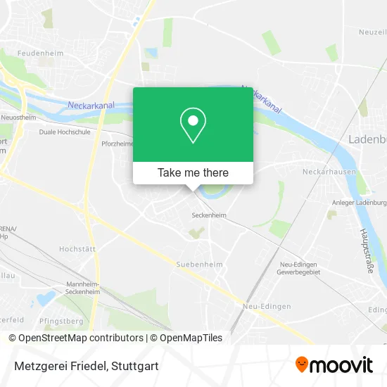Карта Metzgerei Friedel