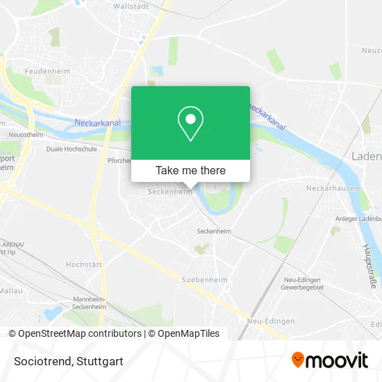 Карта Sociotrend