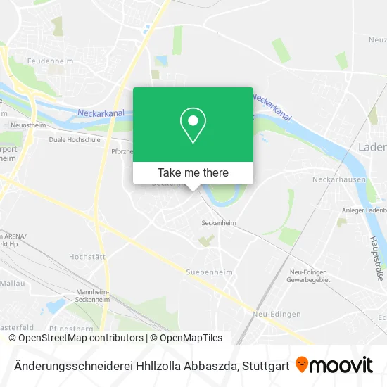Карта Änderungsschneiderei Hhllzolla Abbaszda