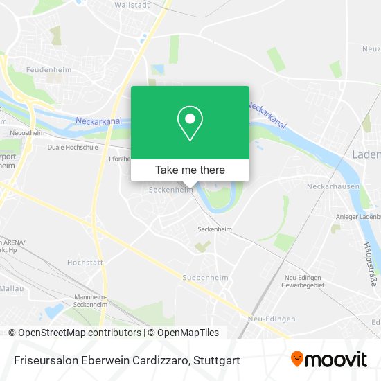 Friseursalon Eberwein Cardizzaro map
