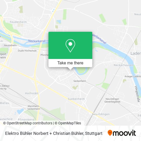 Карта Elektro Bühler Norbert + Christian Bühler