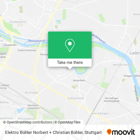 Карта Elektro Bühler Norbert + Christian Bühler