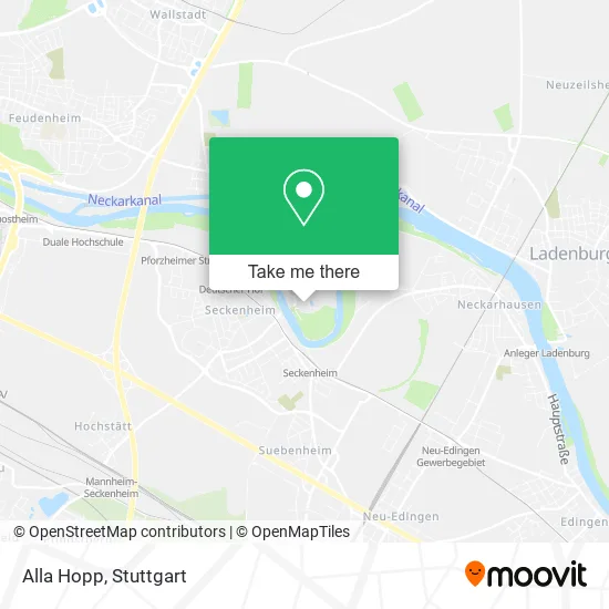 Карта Alla Hopp