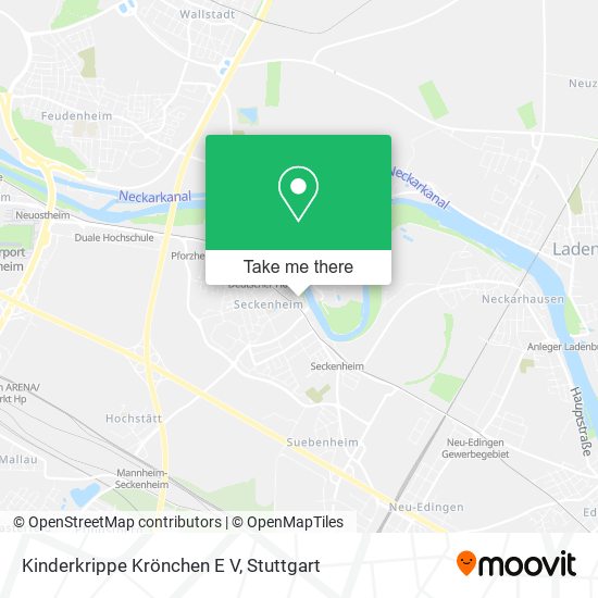 Kinderkrippe Krönchen E V map