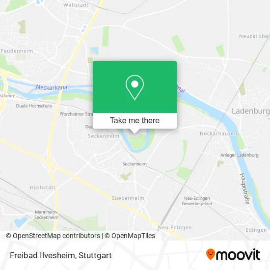 Карта Freibad Ilvesheim