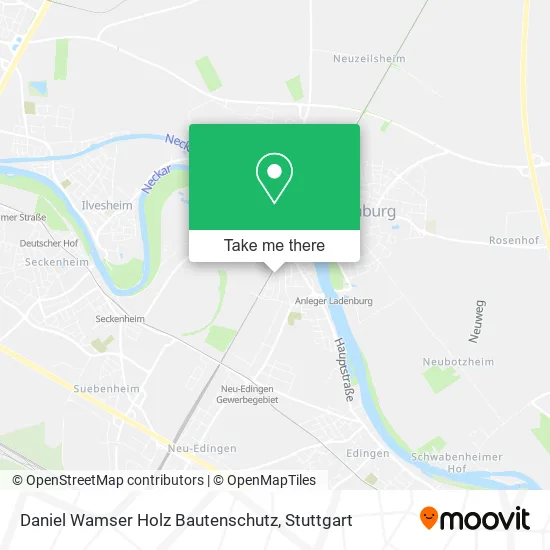 Карта Daniel Wamser Holz Bautenschutz