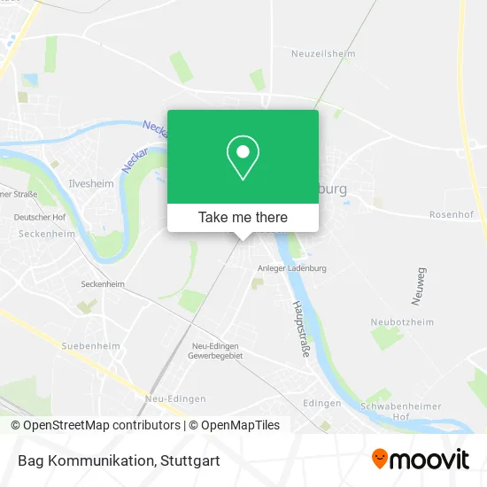 Карта Bag Kommunikation