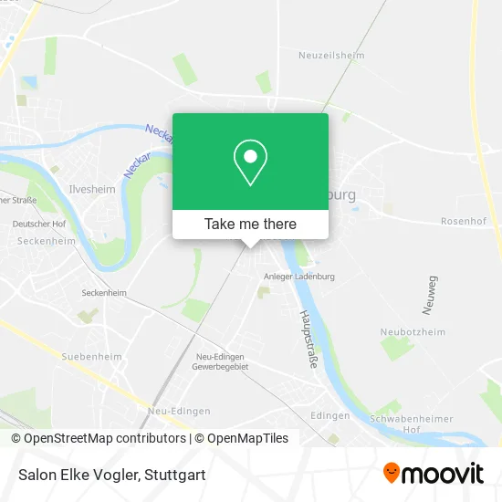 Карта Salon Elke Vogler