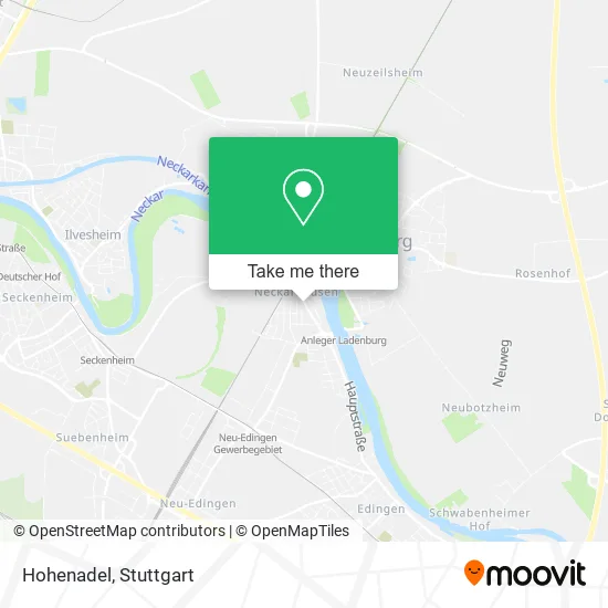 Карта Hohenadel