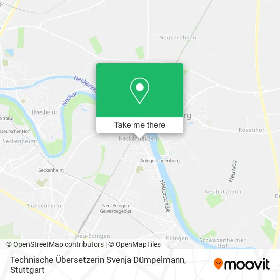 Карта Technische Übersetzerin Svenja Dümpelmann
