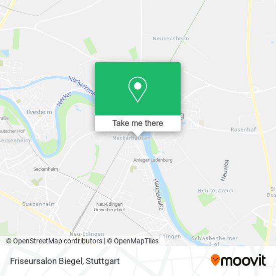 Карта Friseursalon Biegel