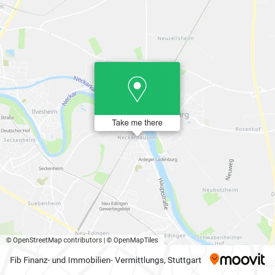 Карта Fib Finanz- und Immobilien- Vermittlungs