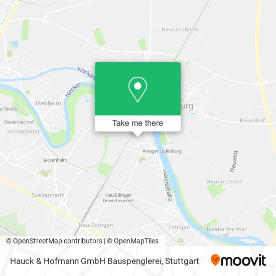 Карта Hauck & Hofmann GmbH Bauspenglerei