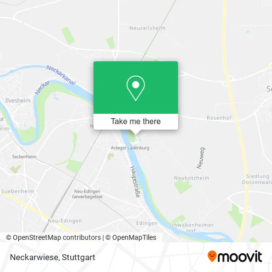 Карта Neckarwiese