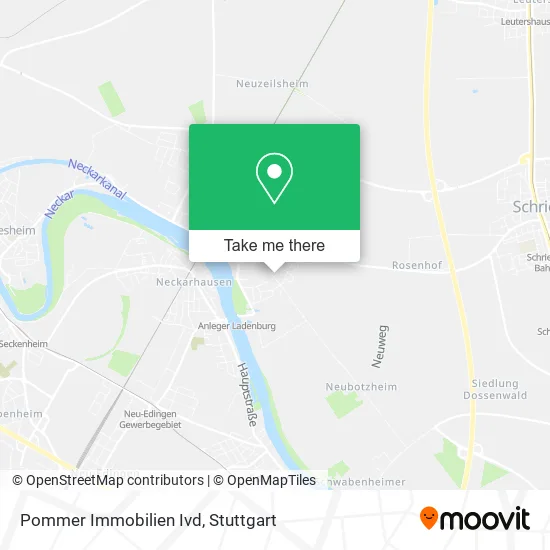 Карта Pommer Immobilien Ivd