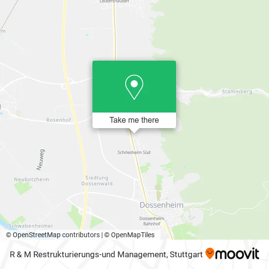 Карта R & M Restrukturierungs-und Management