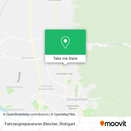 Карта Fahrzeugreparaturen Bleicher