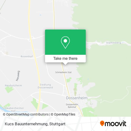 Карта Kucs Bauunternehmung