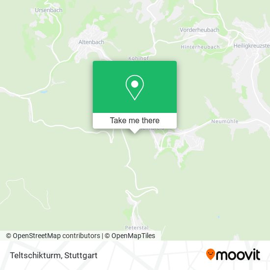 Карта Teltschikturm