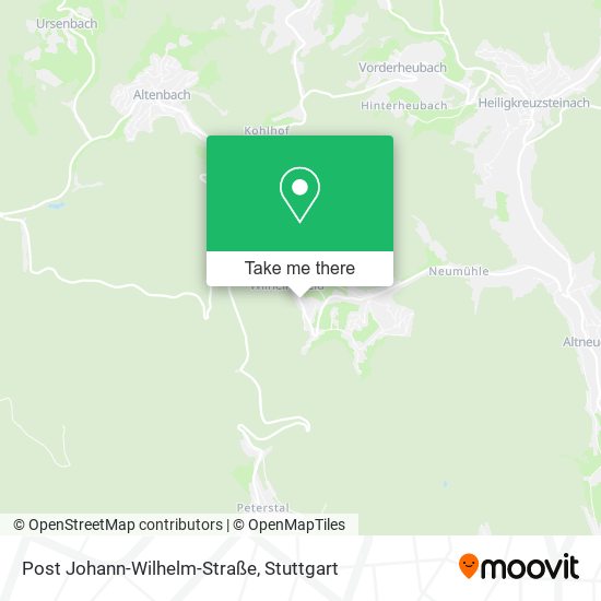 Post Johann-Wilhelm-Straße map