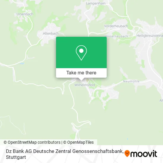 Карта Dz Bank AG Deutsche Zentral Genossenschaftsbank