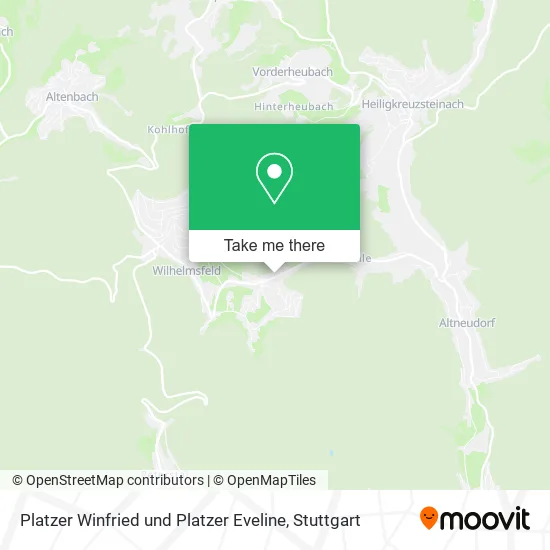 Карта Platzer Winfried und Platzer Eveline