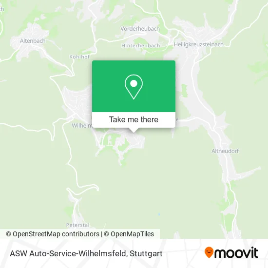 Карта ASW Auto-Service-Wilhelmsfeld