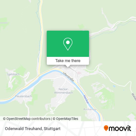 Карта Odenwald Treuhand