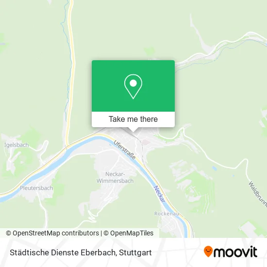 Карта Städtische Dienste Eberbach