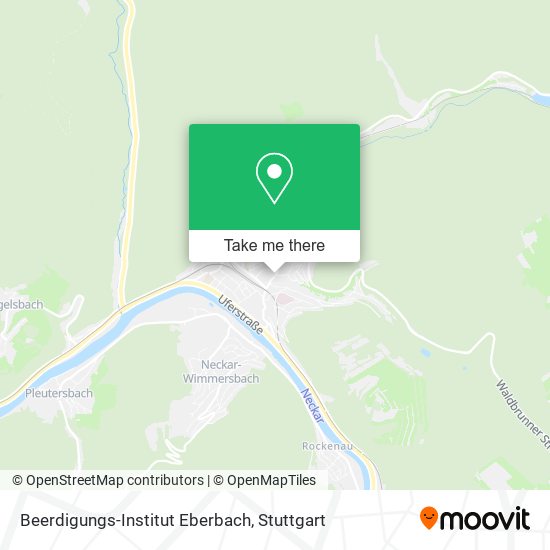 Beerdigungs-Institut Eberbach map