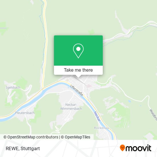 REWE map