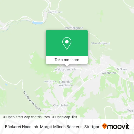Карта Bäckerei Haas Inh. Margit Münch Bäckerei