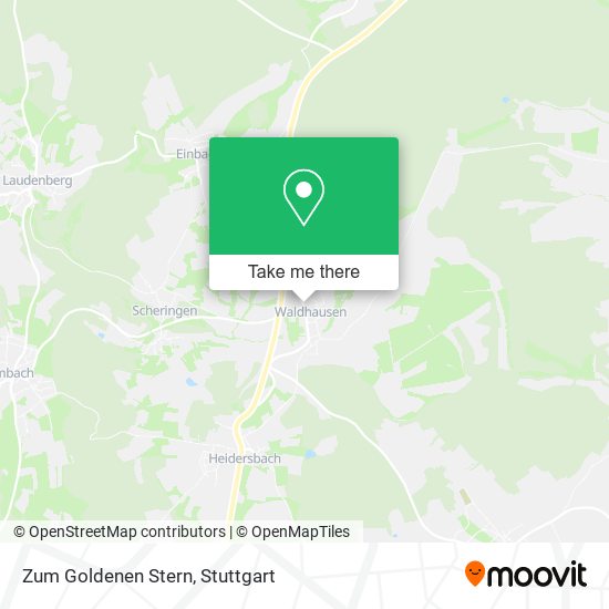 Карта Zum Goldenen Stern