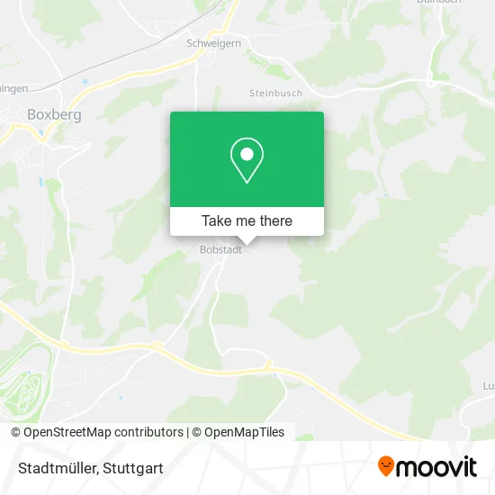 Карта Stadtmüller