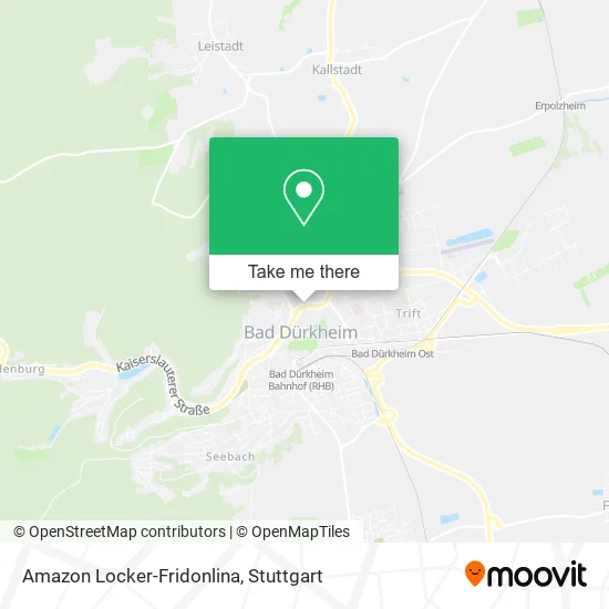 Карта Amazon Locker-Fridonlina