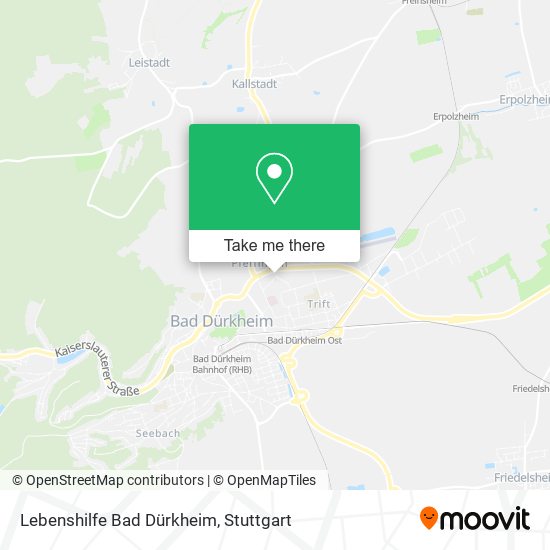 Lebenshilfe Bad Dürkheim map