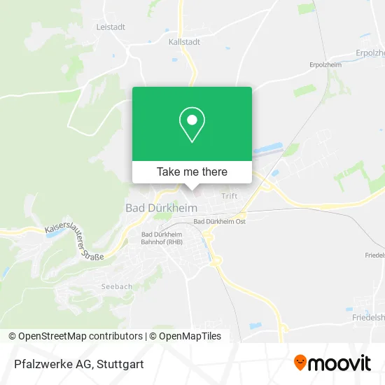 Карта Pfalzwerke AG