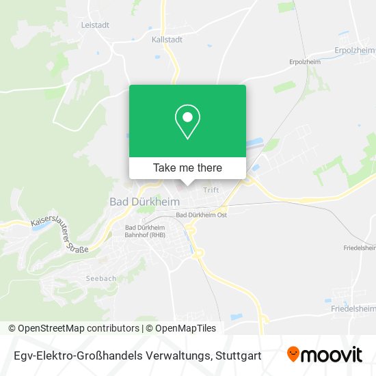 Egv-Elektro-Großhandels Verwaltungs map