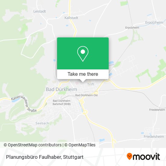 Planungsbüro Faulhaber map