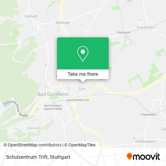 Карта Schulzentrum Trift