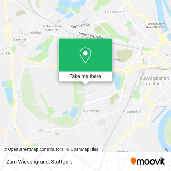 Карта Zum Wiesengrund