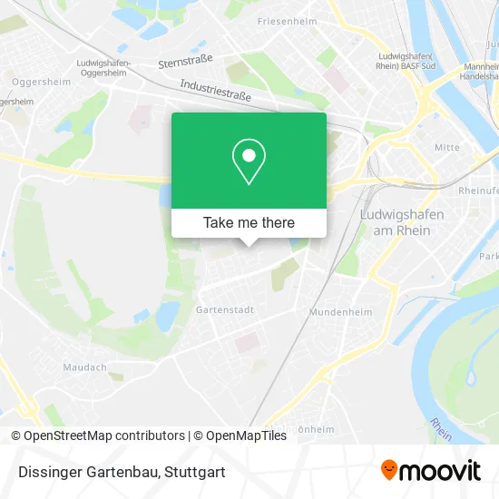 Карта Dissinger Gartenbau