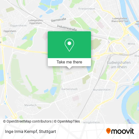 Карта Inge Irma Kempf