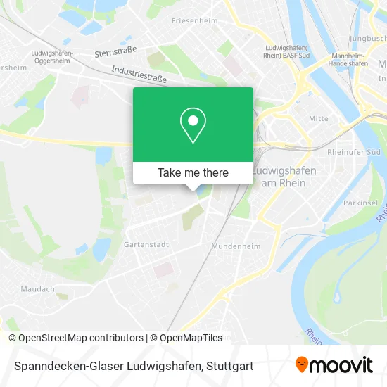 Карта Spanndecken-Glaser Ludwigshafen