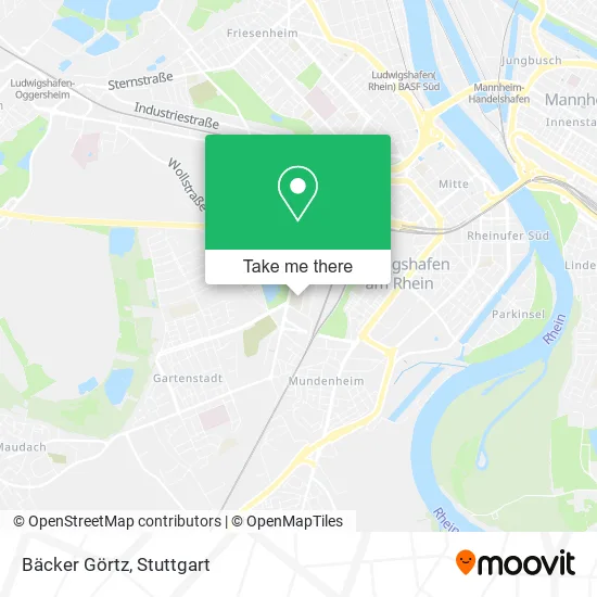 Карта Bäcker Görtz